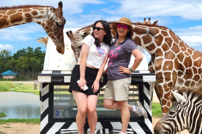 北碧府｜野生動物園門票+遇見長頸鹿拍照套餐